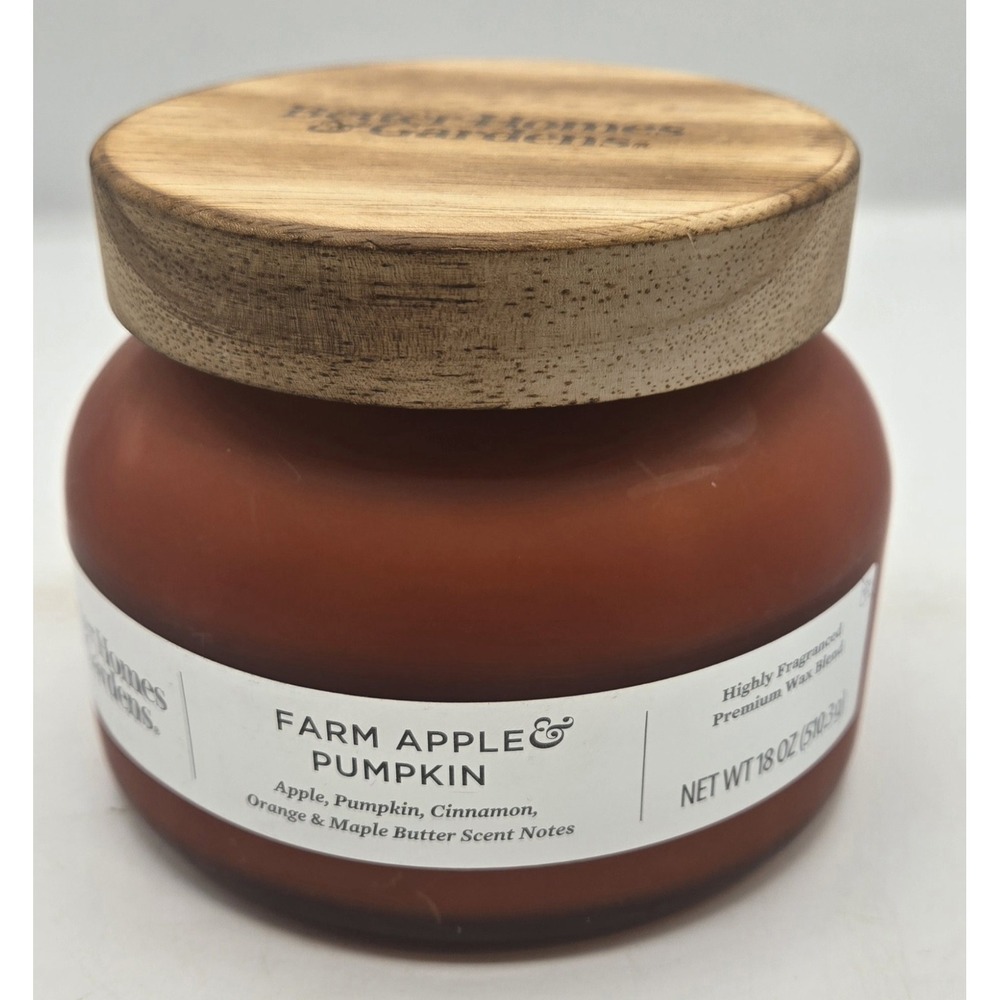 Better Homes & Gardens Farm Apple Pumpkin 18oz Scented 2-wick‎ Candle